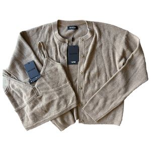 NWT NAADAM CASHMERE TWIN SET